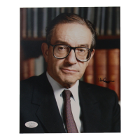 Alan Greenspan Signed 8x10 Photo (JSA) at PristineAuction.com