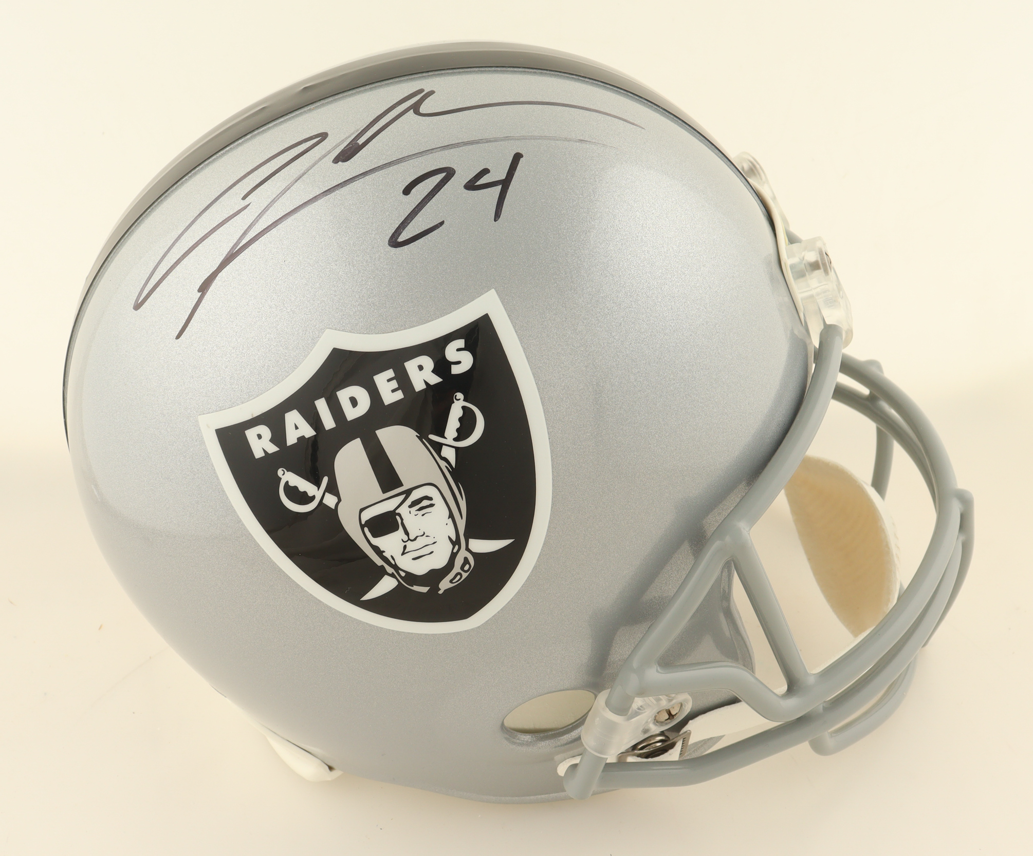 Charles Woodson Signed Raiders Full-Size Helmet (JSA) at PristineAuction.com Charles Woodson Signed Raiders Full-Size Helmet (JSA) at PristineAuction.com