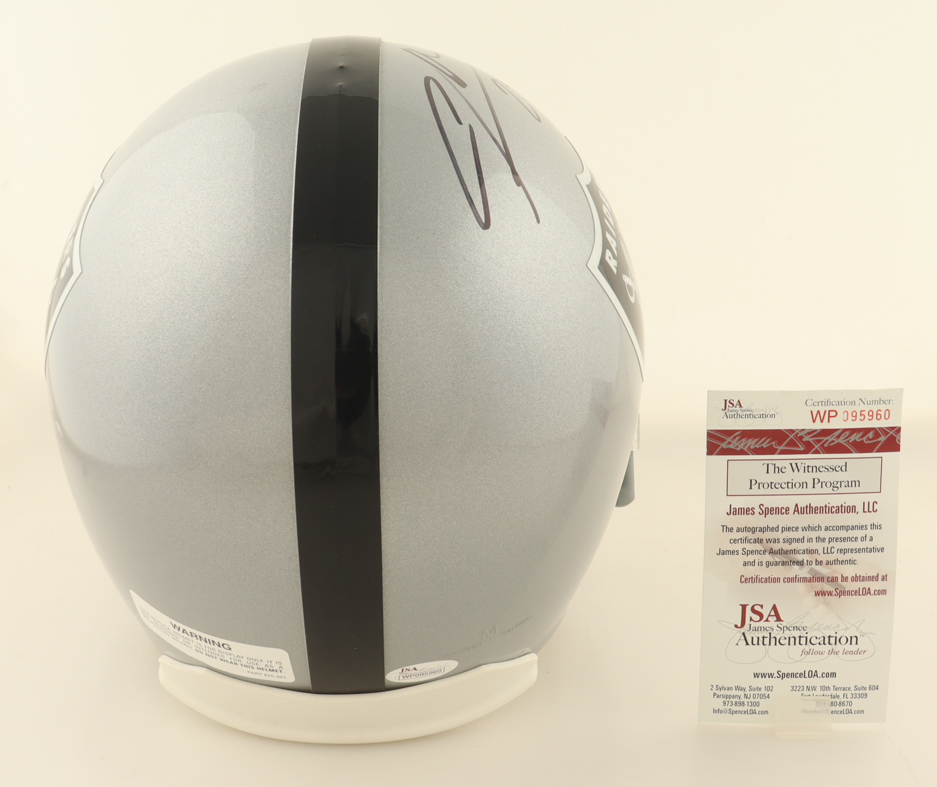 Charles Woodson Signed Raiders Full-Size Helmet (JSA) at PristineAuction.com Charles Woodson Signed Raiders Full-Size Helmet (JSA) at PristineAuction.com