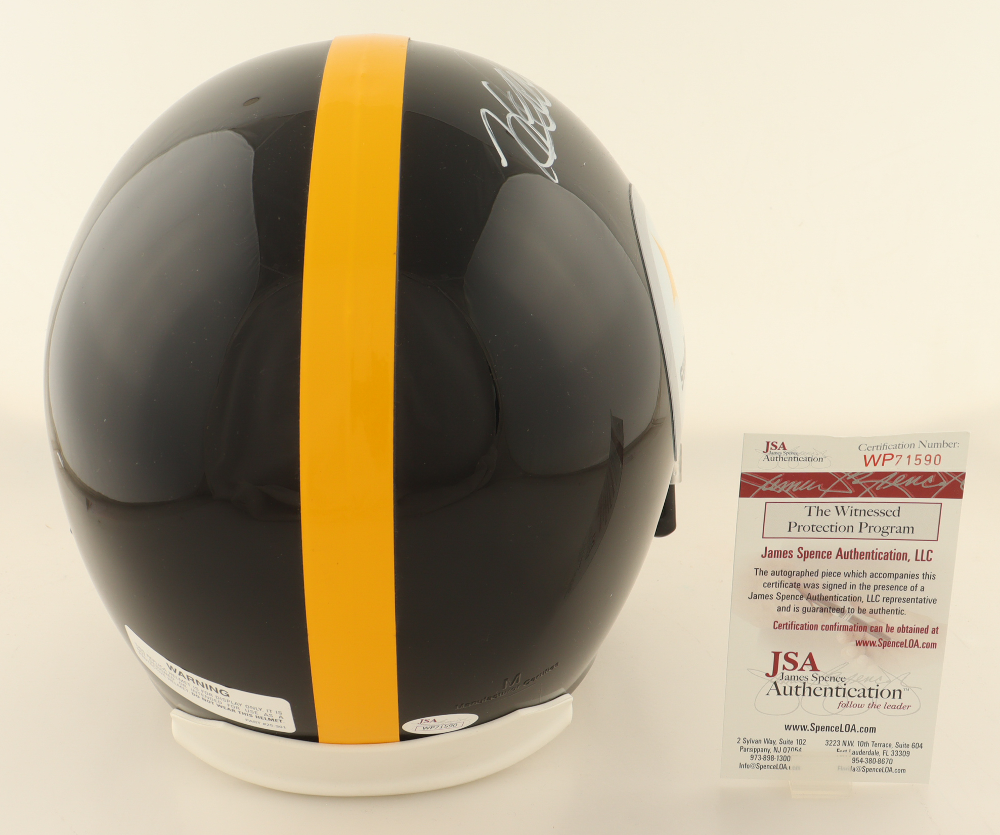 Heath Miller Signed Steelers Full-Size Helmet (JSA) at PristineAuction.com Heath Miller Signed Steelers Full-Size Helmet (JSA) at PristineAuction.com