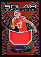 Travis Kelce 2024 Panini Obsidian Solar Swatches #28 at PristineAuction.com