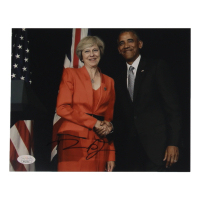Theresa May Signed 8x10 Photo (JSA) at PristineAuction.com