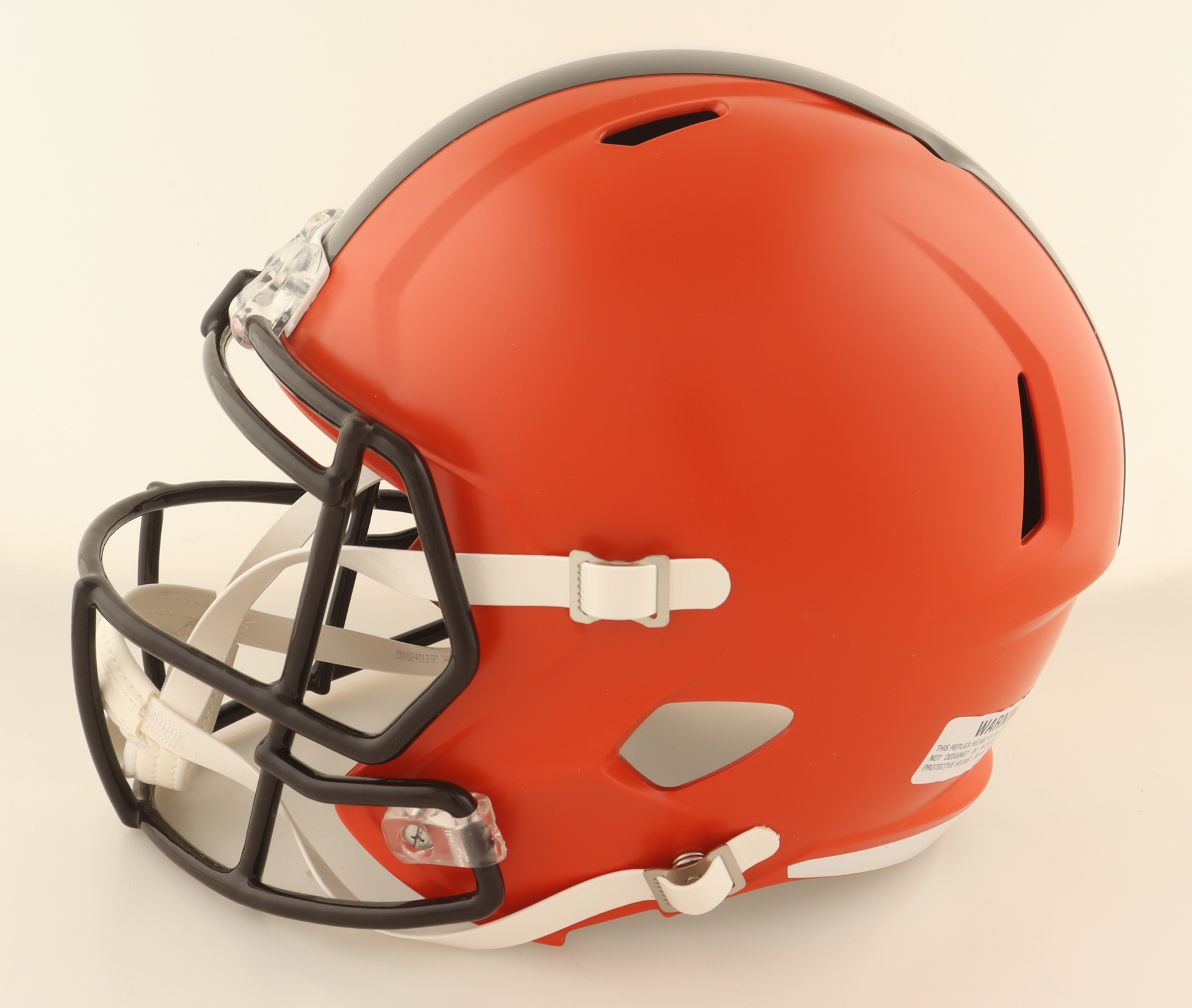 Nick Chubb Signed Browns Full-Size Speed Helmet (Beckett) at PristineAuction.com Nick Chubb Signed Browns Full-Size Speed Helmet (Beckett) at PristineAuction.com