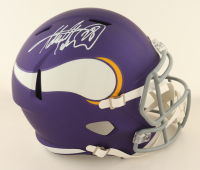 Adrian Peterson Signed Vikings Full-Size Speed Helmet (Beckett) at PristineAuction.com