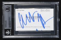 Christian Bale Signed "American Psycho" Business Card (Beckett) at PristineAuction.com