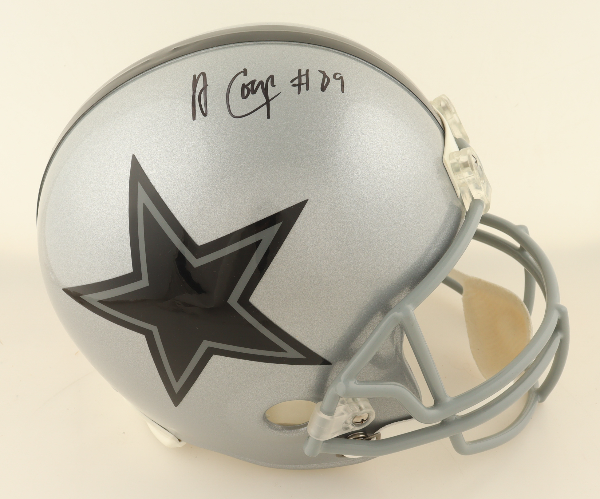 Amari Cooper Signed Cowboys Full-Size Helmet (JSA) at PristineAuction.com Amari Cooper Signed Cowboys Full-Size Helmet (JSA) at PristineAuction.com