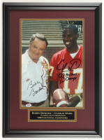 Bobby Bowden & Charlie Ward Signed Florida State Seminoles Custom Framed Photo Display Inscribed "93 Heisman Champs" (PSA) at PristineAuction.com