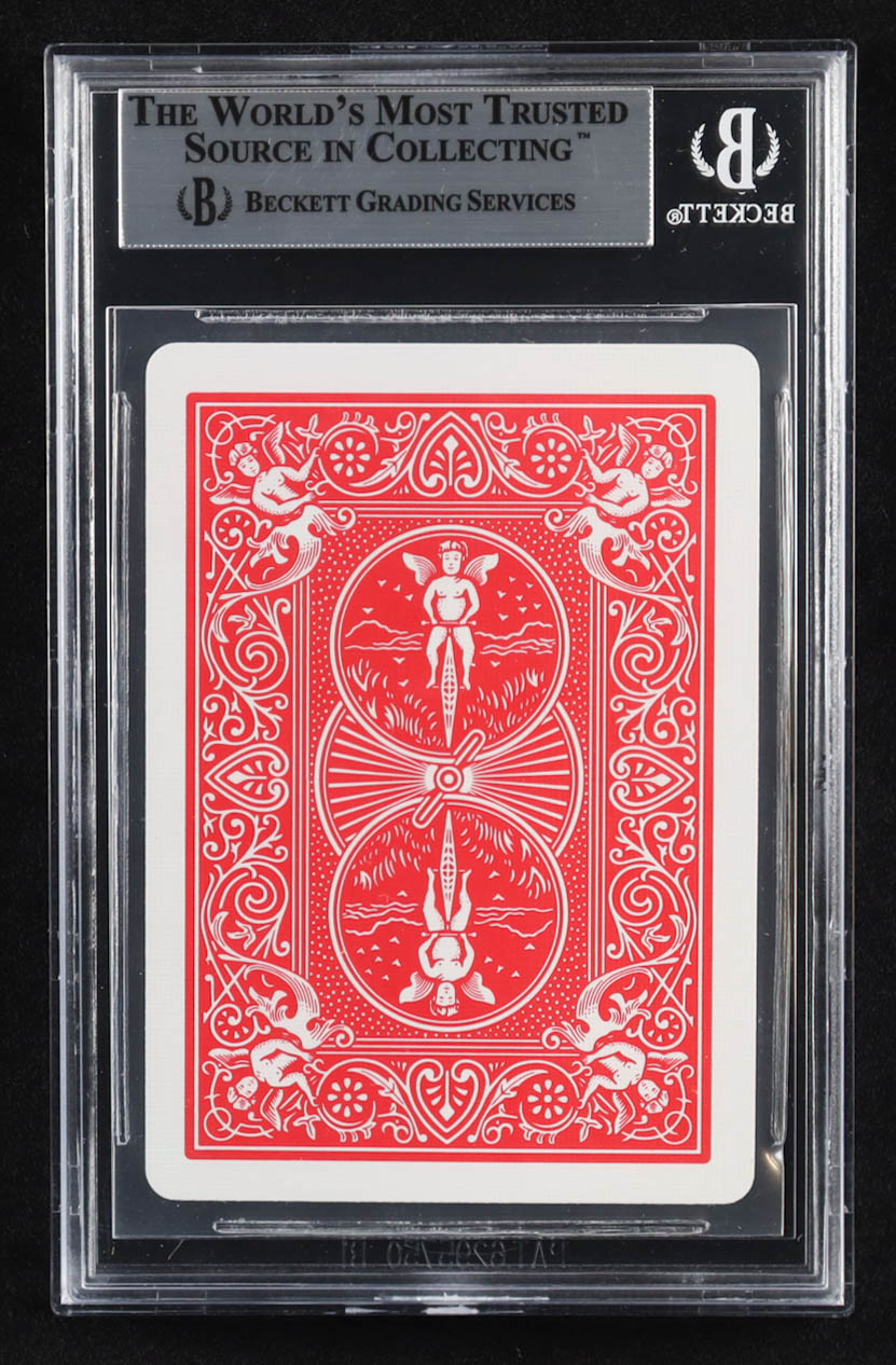 Matt Damon Signed Playing Card (Beckett) at PristineAuction.com Matt Damon Signed Playing Card (Beckett) at PristineAuction.com