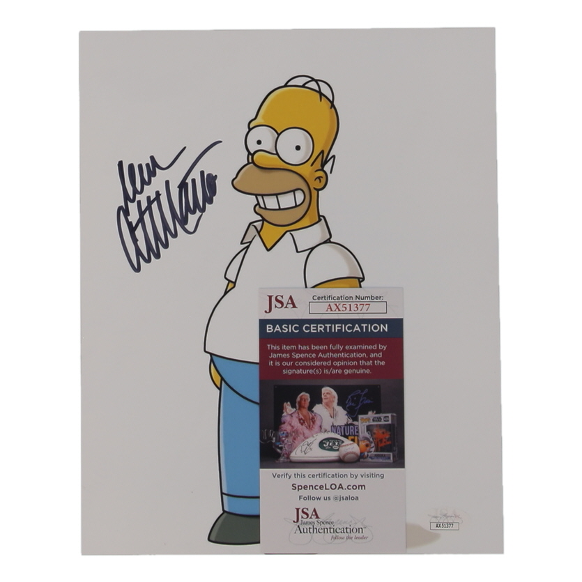 Dan Castellaneta Signed "The Simpsons" 8x10 Photo (JSA) at PristineAuction.com Dan Castellaneta Signed "The Simpsons" 8x10 Photo (JSA) at PristineAuction.com