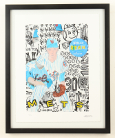 Custom Framed LE Topps Project 2020 Nolan Ryan Art Print at PristineAuction.com