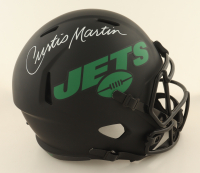 Curtis Martin Signed Jets Full-Size Eclipse Alternate Speed Helmet (PSA) at PristineAuction.com