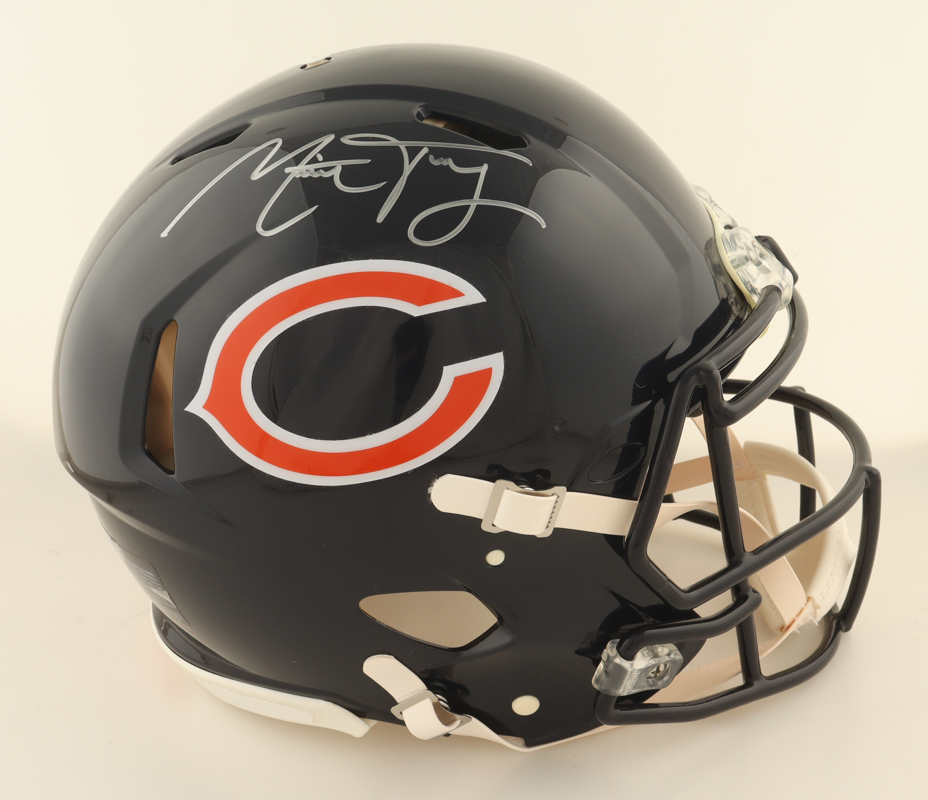 Mitchell Trubisky Signed Bears Full-Size Authentic On-Field Speed Helmet (Fanatics) at PristineAuction.com Mitchell Trubisky Signed Bears Full-Size Authentic On-Field Speed Helmet (Fanatics) at PristineAuction.com