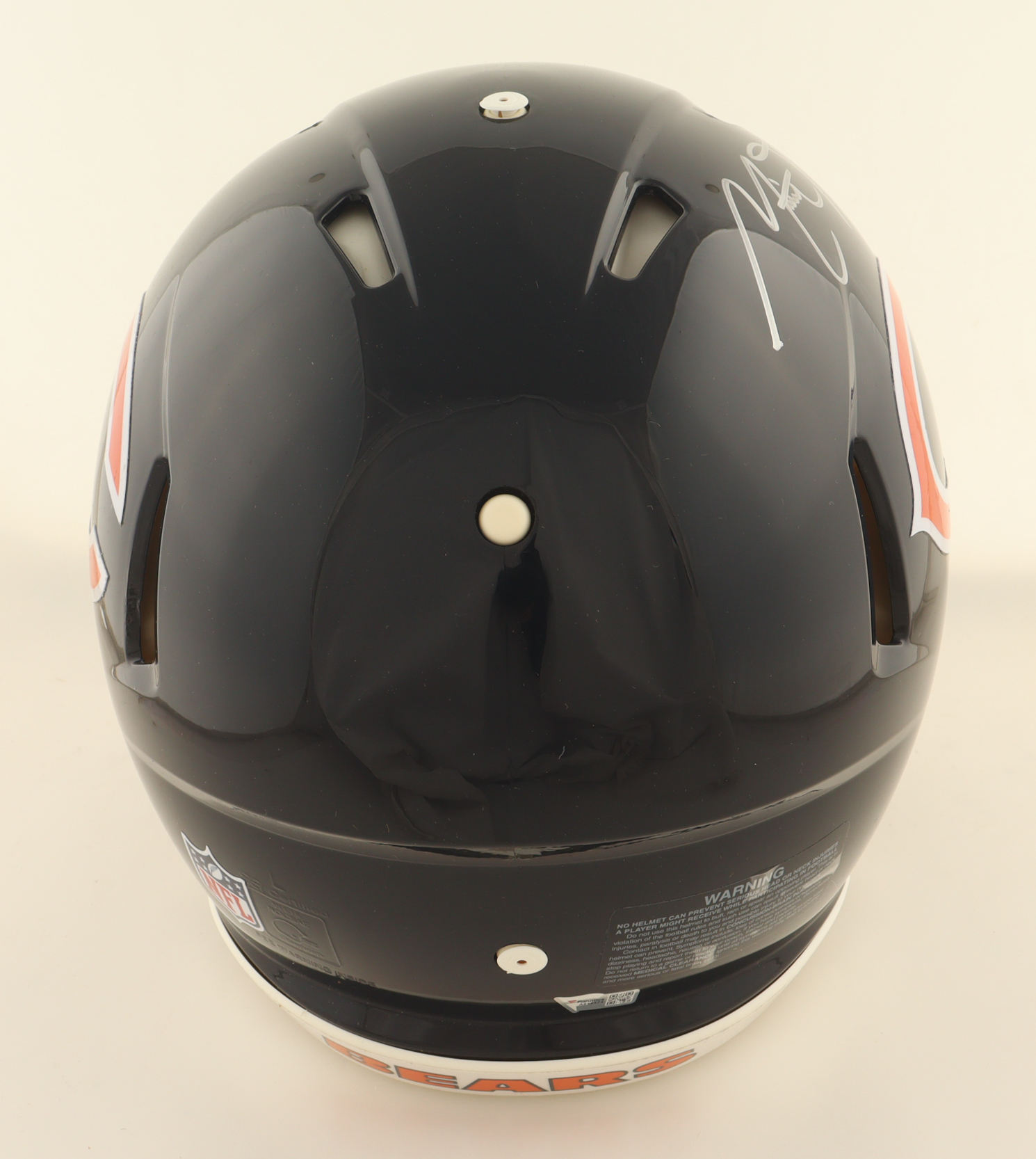 Mitchell Trubisky Signed Bears Full-Size Authentic On-Field Speed Helmet (Fanatics) at PristineAuction.com Mitchell Trubisky Signed Bears Full-Size Authentic On-Field Speed Helmet (Fanatics) at PristineAuction.com