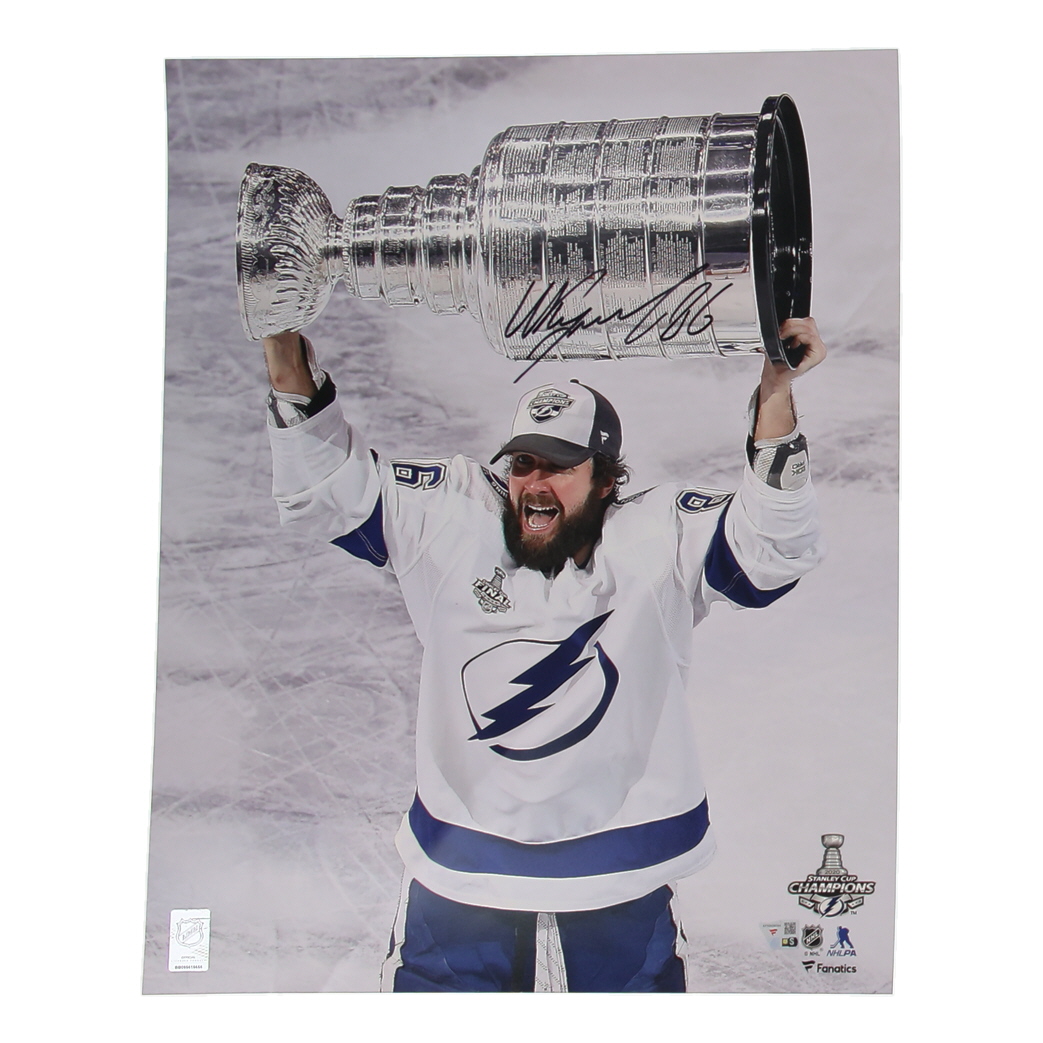 Nikita Kucherov Signed Lightning 16x20 Photo (Fanatics) at PristineAuction.com Nikita Kucherov Signed Lightning 16x20 Photo (Fanatics) at PristineAuction.com