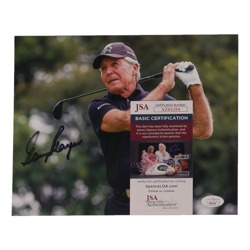 Gary Player Signed 8x10 Photo (JSA) at PristineAuction.com Gary Player Signed 8x10 Photo (JSA) at PristineAuction.com