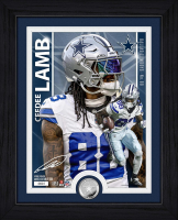 CeeDee Lamb CowboysLE  Artist Proof Custom Framed Silver Plated Coin Photo Mint at PristineAuction.com