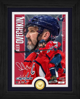 Alexander Ovechkin Capitals LE Artist Proof Custom Framed Bronze Coin Photo Mint at PristineAuction.com