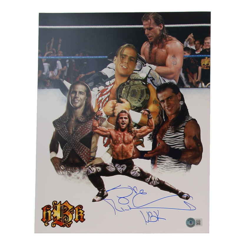 Shawn Michaels Signed WWE 11x14 Photo (Beckett) at PristineAuction.com Shawn Michaels Signed WWE 11x14 Photo (Beckett) at PristineAuction.com