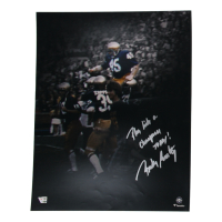 Rudy Ruettiger Signed Notre Dame Fighting Irish 16x20 Photo Inscribed "Play Like A Champion Today!" (Fanatics) at PristineAuction.com