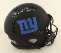 Michael Strahan Signed Giants Full-Size Authentic On-Field Eclipse Alternate Speed Helmet Inscribed "HOF '14" (Beckett) at PristineAuction.com