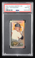 Carl Yastrzemski 2022 Topps Allen and Ginter Chrome Mini #144 (PSA 10) at PristineAuction.com