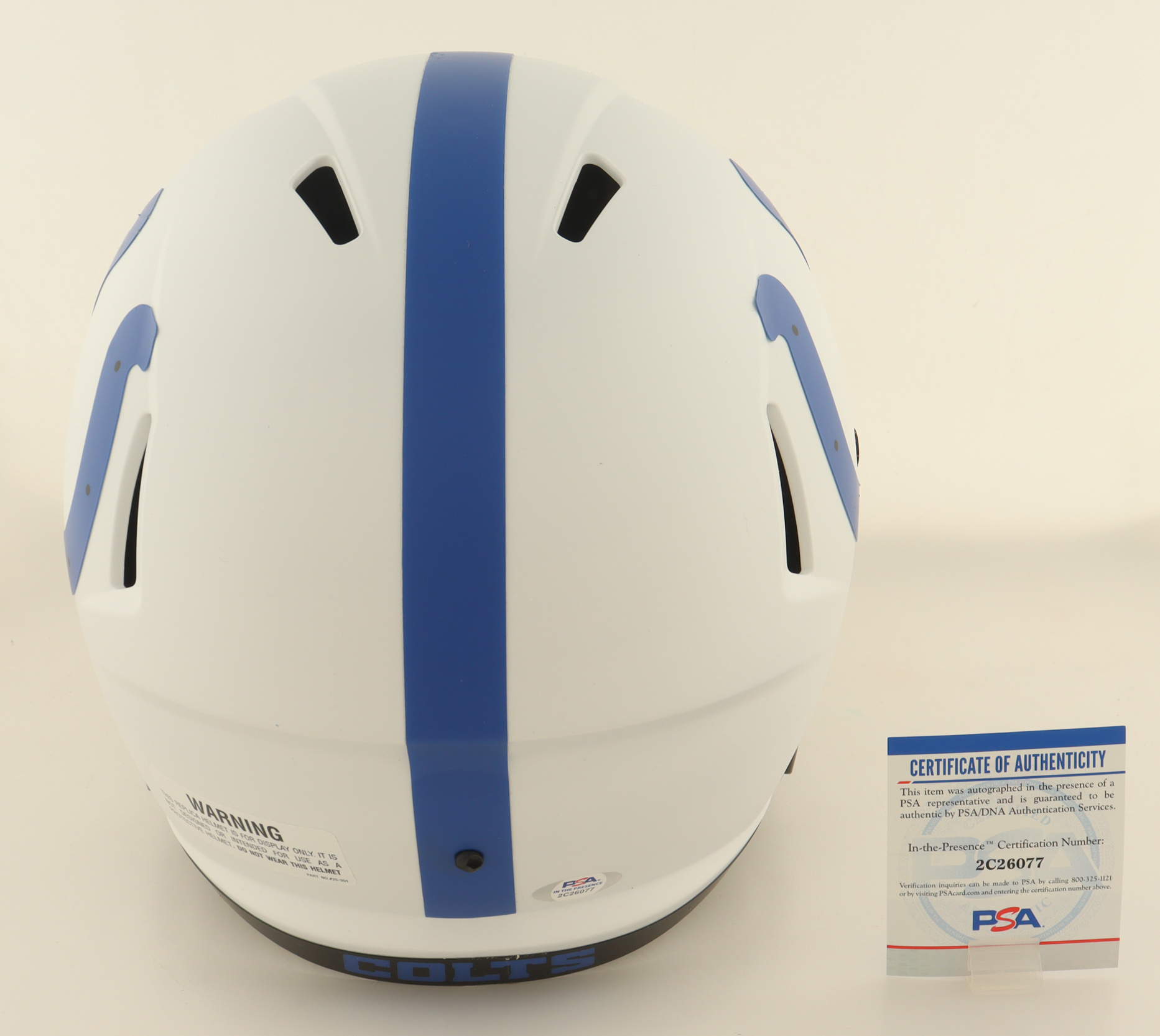 Reggie Wayne Signed Colts Lunar Eclipse Alternate Full-Size Speed Helmet (PSA) at PristineAuction.com Reggie Wayne Signed Colts Lunar Eclipse Alternate Full-Size Speed Helmet (PSA) at PristineAuction.com