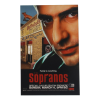 Michael Imperioli Signed "The Sopranos" 11x17 Poster (Beckett) at PristineAuction.com