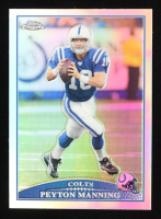 Peyton Manning 2009 Topps Chrome Refractors #TC96 at PristineAuction.com