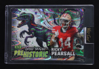 Ricky Pearsall 2024 Wild Card Dino-Might Pre-Historic Raptor Green Ray Wave #PHRAP2-RP #2/2 at PristineAuction.com