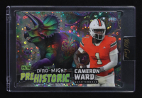 Cameron Ward 2024 Wild Card Pre-Historic Triceratops Green Donut Circles #PHTRI1-CW #14/18 RC at PristineAuction.com