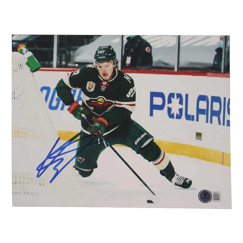 Kirill Kaprizov Signed Wild 8x10 Photo (Beckett) at PristineAuction.com Kirill Kaprizov Signed Wild 8x10 Photo (Beckett) at PristineAuction.com