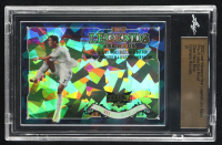 Cristiano Ronaldo 2022 Leaf Vibrance How Legends Are Made Clear Navy Blue #1/1 at PristineAuction.com