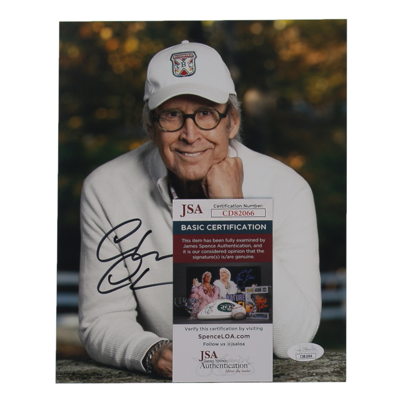 Chevy Chase Signed 8x10 Photo (JSA) at PristineAuction.com Chevy Chase Signed 8x10 Photo (JSA) at PristineAuction.com