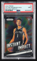 Victor Wembanyama 2023-24 Panini Prizm Instant Impact #3 RC (PSA 9) at PristineAuction.com