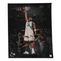 Paul Pierce Signed Celtics 16x20 Photo Inscribed "HOF 21" & "The Truth" (Fanatics) at PristineAuction.com