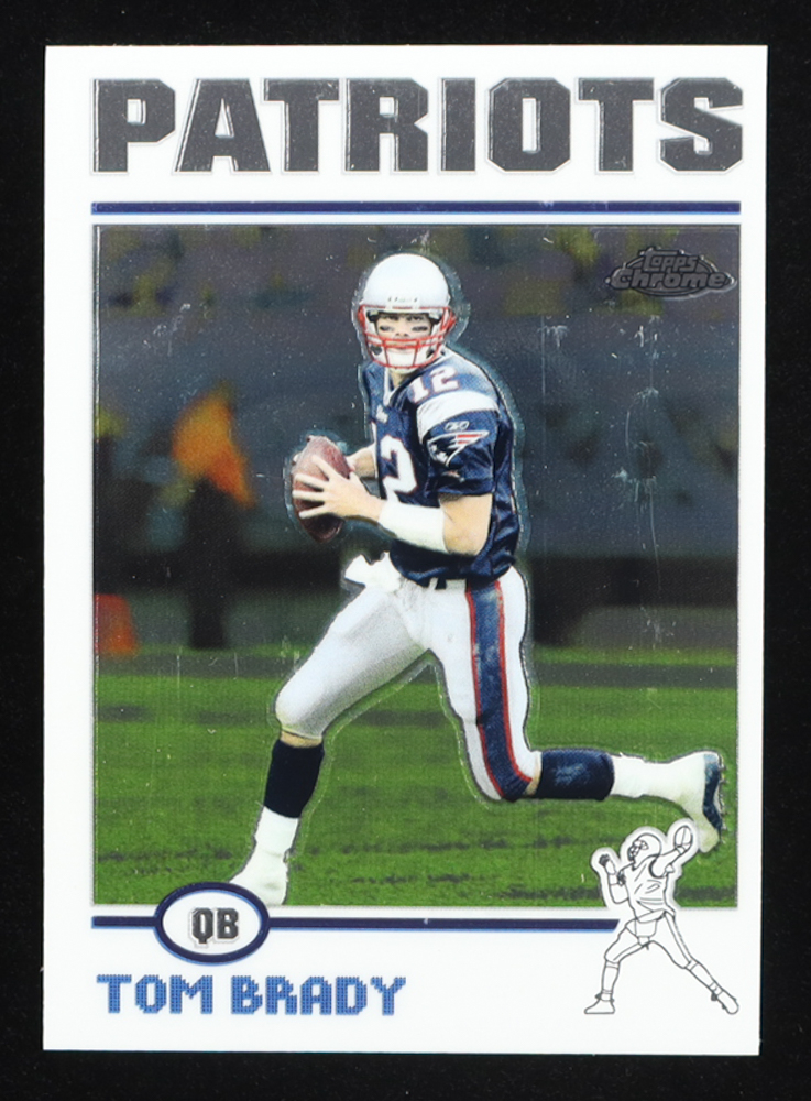 Tom Brady 2004 Topps Chrome #125