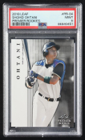 Shohei Ohtani 2018 Leaf Premier Rookies #PR04 RC (PSA 9) at PristineAuction.com