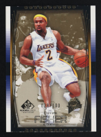 Derek Fisher 2004 Upper Deck SP Game Used #17 #029/2100 at PristineAuction.com