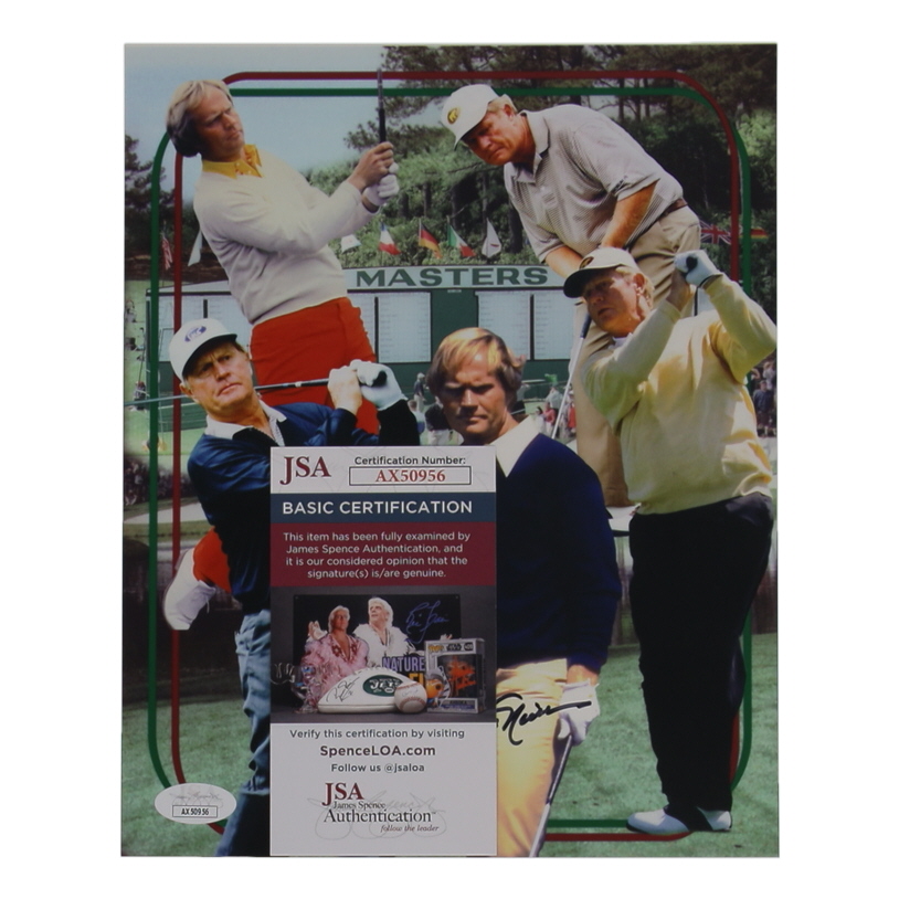 Jack Nicklaus Signed 8x10 Photo (JSA) at PristineAuction.com Jack Nicklaus Signed 8x10 Photo (JSA) at PristineAuction.com