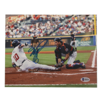 Mike Piazza Signed Mets 8x10 Photo (Beckett) at PristineAuction.com