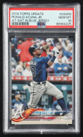 Ronald Acuna Jr. 2018 Topps Update #US250 RC (PSA 10) at PristineAuction.com
