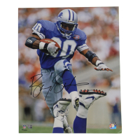 Barry Sanders Signed Lions 16x20 Photo (Fanatics) at PristineAuction.com