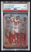 Clyde Drexler 2012-13 Fleer Retro 99-00 Mystique Raise the Roof #19RR #23/100 (PSA 9) at PristineAuction.com