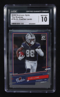 CeeDee Lamb 2020 Donruss Optic The Rookies #8 RC (CGC 10) at PristineAuction.com