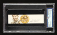 Wally Schirra Signed Cut Signature with Portrait (PSA) at PristineAuction.com