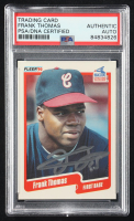 Frank Thomas Signed 1990 Fleer Update #U87 RC (PSA) at PristineAuction.com