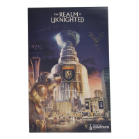 Golden Knights 2023 Stanley Cup Champions "The Realm Is Uknighted" 11x17 Poster at PristineAuction.com