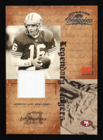 Joe Montana 2004 Donruss Classics Legendary Players Jerseys #LP10 #007/100 at PristineAuction.com