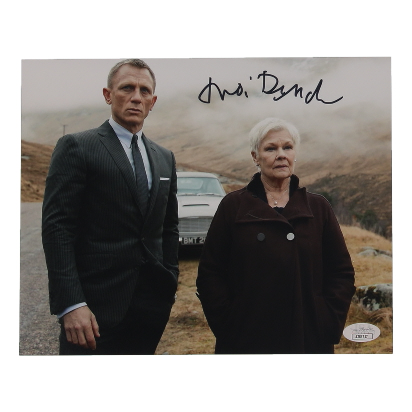 Judi Dench Signed "007" 8x10 Photo (JSA) at PristineAuction.com Judi Dench Signed "007" 8x10 Photo (JSA) at PristineAuction.com