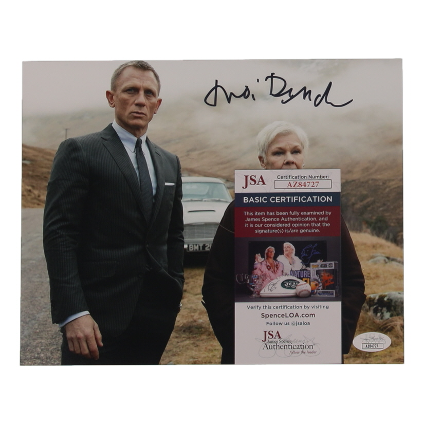 Judi Dench Signed "007" 8x10 Photo (JSA) at PristineAuction.com Judi Dench Signed "007" 8x10 Photo (JSA) at PristineAuction.com